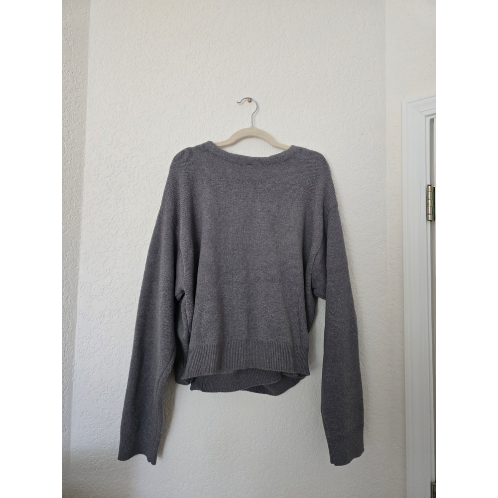 NWT Skims Textured Knit Wrap Sweater 2x/3x - Picture 7 of 11